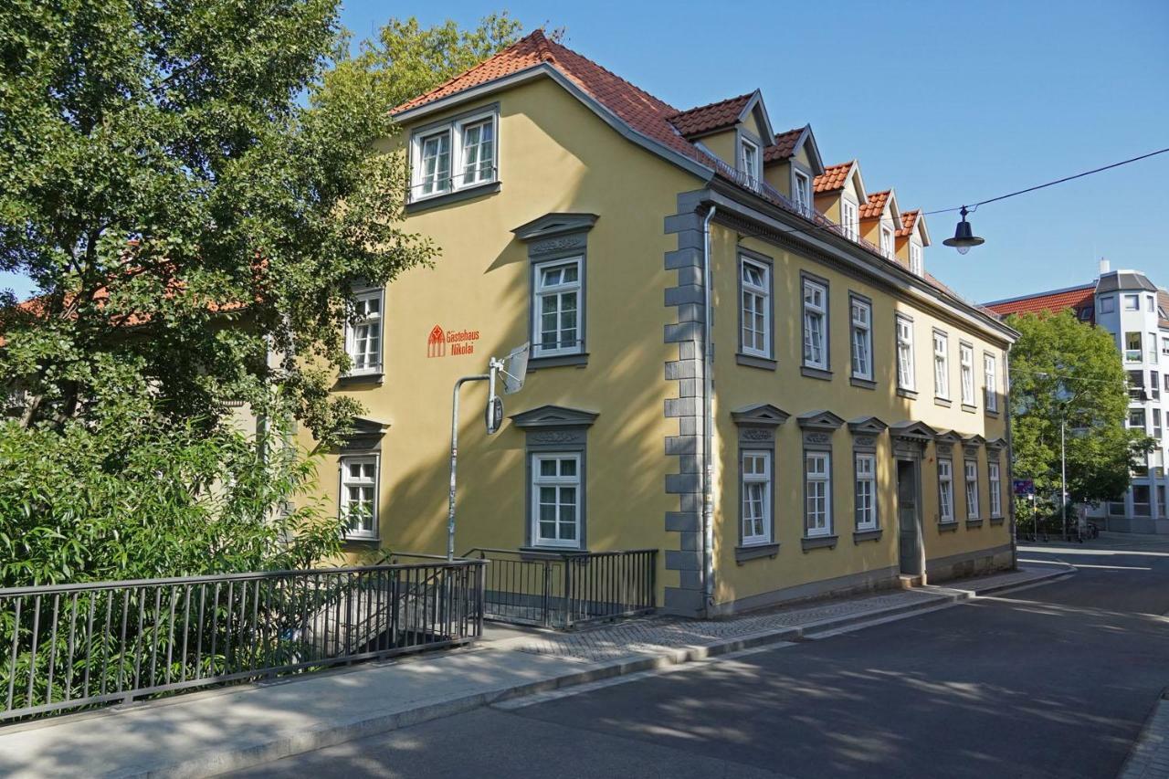 Gaestehaus Nikolai Эрфурт Экстерьер фото