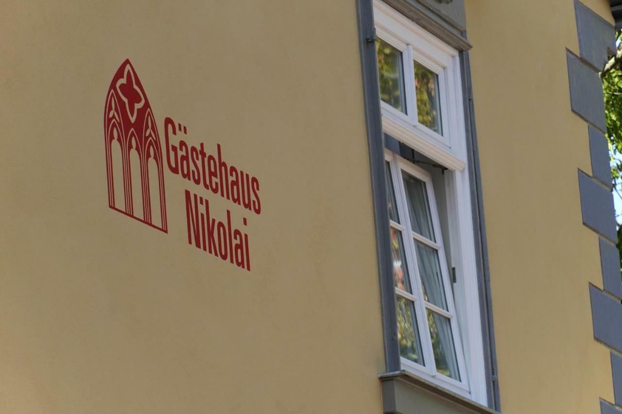 Gaestehaus Nikolai Эрфурт Экстерьер фото